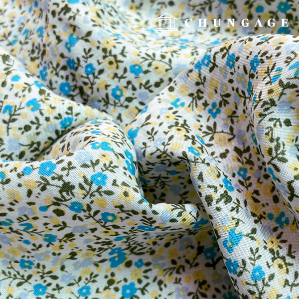 人造絲布料 60枝 Asa 花卉圖案 花卉圖樣 布料材質 花之華爾滋 9477