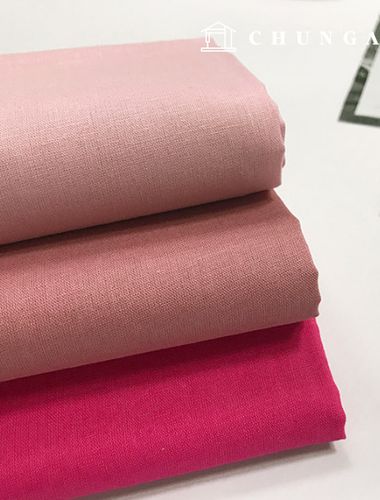 亞麻布，45支紗，純色布料，柔軟純色，3種款式，7001