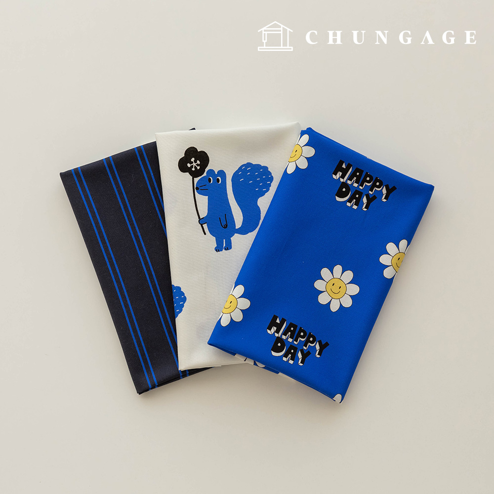 布料包 花朵碎布 條紋布 絨毛玩具 狗狗衣服製作 3種 291