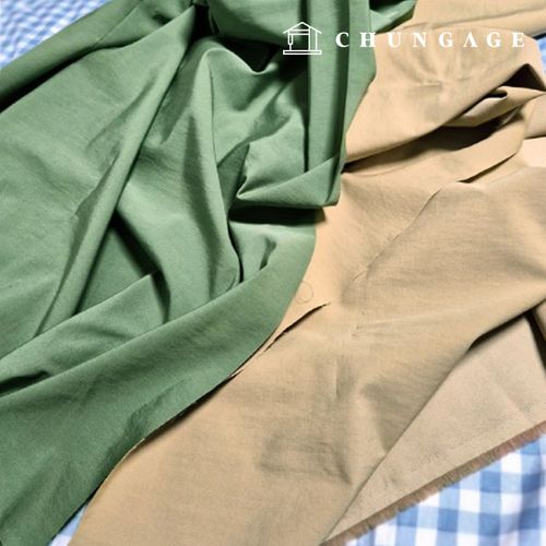 棉混紡布料 NC布料 平紋布料 寬幅布料 皺縮 2種