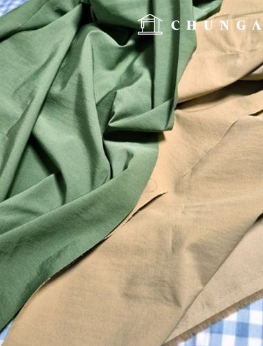 棉混紡布料 NC布料 平紋布料 寬幅布料 皺縮 2種