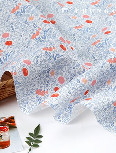 環保抗菌阻燃布料 E-DTP 20股棉 Florivera