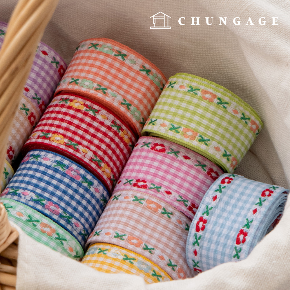 蝴蝶結手工藝、邊飾、花卉刺繡、蝴蝶結織帶（12種）