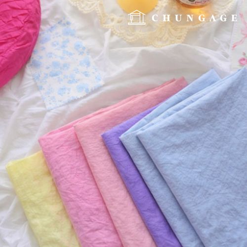 尼龍防風外套沙沙作響布料，平紋寬幅織物，7種類型