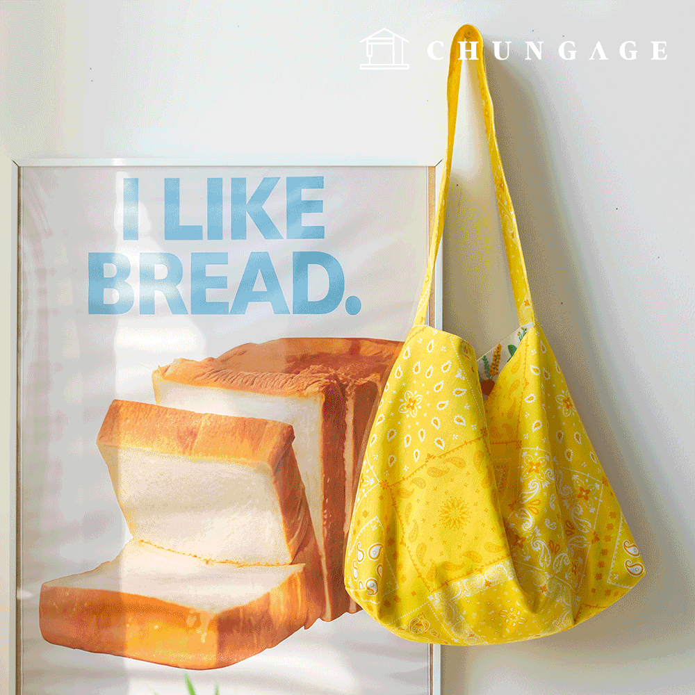 DTP布料 棉布 20年代 舊/舊佩斯利花紋布料 佩斯利花紋 黃色 426