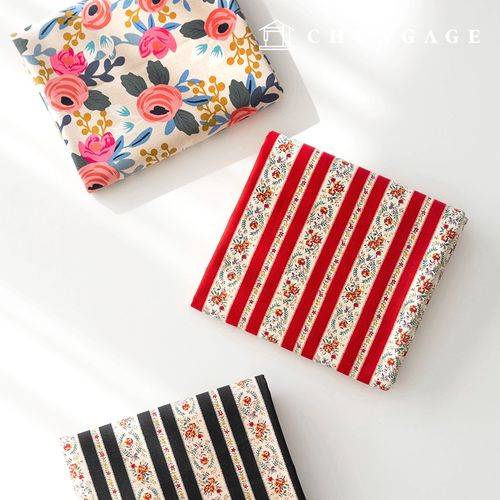 棉質牛津花卉圖案 Pinnacle 三件式套裝