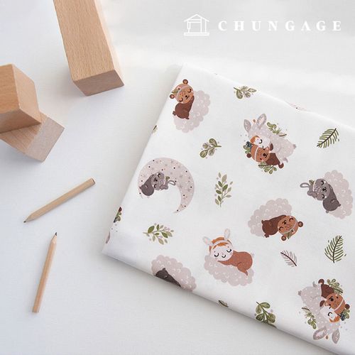 棉布動物圖案設計稿 20 個分支 Cozycloud 9445