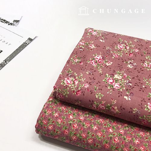 棉質布料，花卉圖案，花朵設計，布料20種，進口款式，玫瑰日獨立粉2種，2053