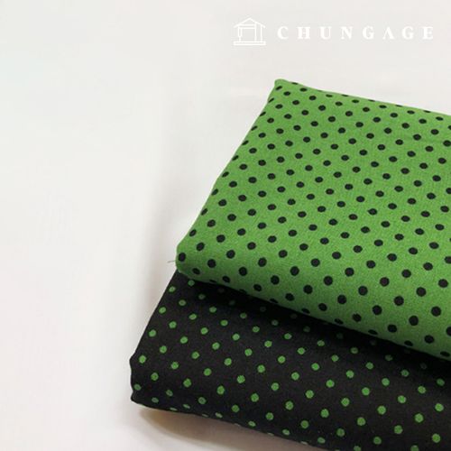 棉布 20克 圓點布 3毫米 領口迷你圓點 2種款式 2204