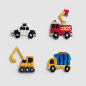 4種熱黏瓦彭交通車 57509