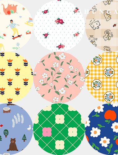 防水布料、複合佈料、TPU防水布料、20色圖案、花卉圖案、148種類型