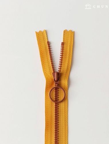 Vislon 戒指，雙色，Key Point，25厘米，芥末黃