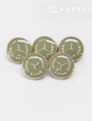 金色紐扣老/舊老外衣服優雅金色羈扣11mm 63704