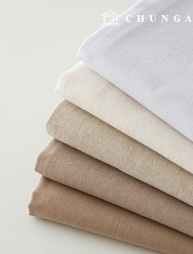 亞麻布、棉麻布、素色布料、棉麻混紡布、十一枝繡布、亞麻布、米色