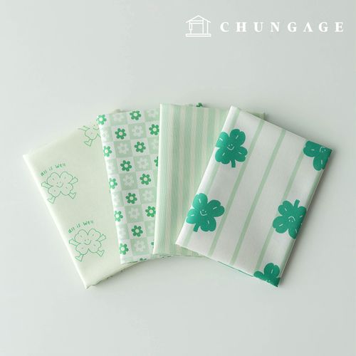 布料包 三葉草碎布 條紋布 羊毛玩具 狗狗衣服製作 4 種類型 304