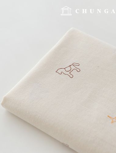 Embroidery Fabric 外套 水洗 flat Fabric 外套 寬幅 pony's