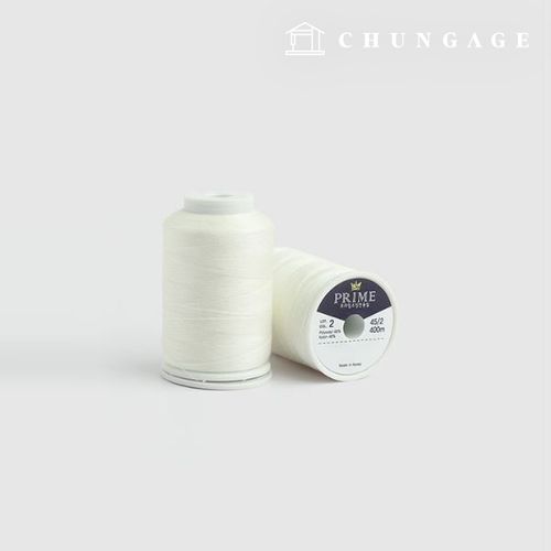 Koasa縫紉線 機用縫紉線 優質縫紉線 乳白色 43906