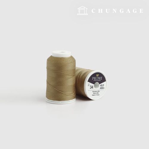 Koasa縫紉線 機用縫紉線 優質縫紉線 黃米色 43941