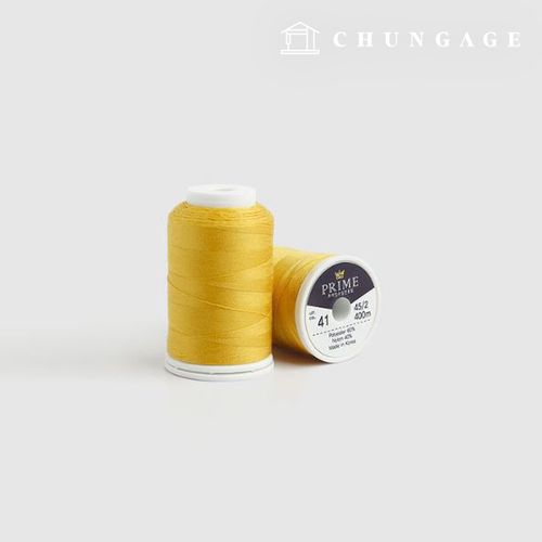 Koasa 縫紉線 縫紉線 縫紉線 Prime 縫紉線 燈光 芥末黃 63182
