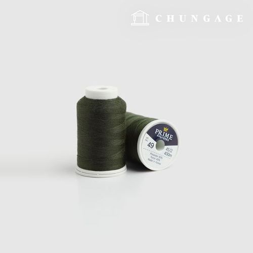 核心線縫紉機線 Prime 縫紉線 橘綠色 63174
