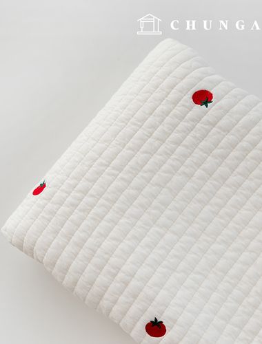 絲綢布料、棉布、絲綢縫線、刺繡布料、棉布、生物水洗棉布、番茄紅、半碼