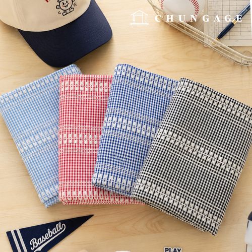 棉混紡刺繡布料、聚酯纖維棒球用品布料、圖案布料,寬幅,4種類型